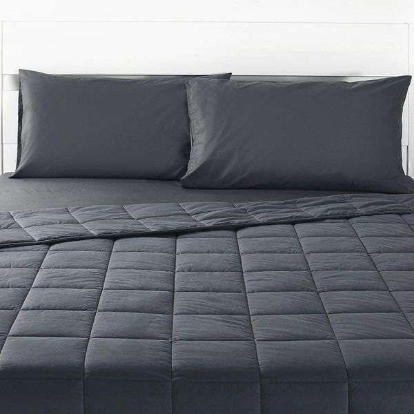 Somnia Luxury Full Size Bed 7kg Gravity Weighted Blanket - Grey