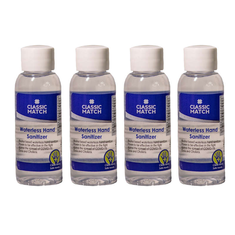 Classic Match Hand Sanitizer - 50ML 4 PACK