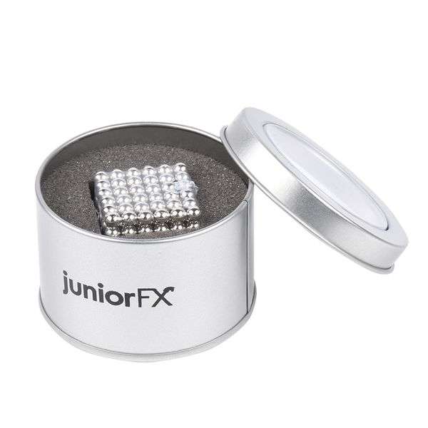 JuniorFX 5mm Magnetic Balls (216 Pieces) - Silver
