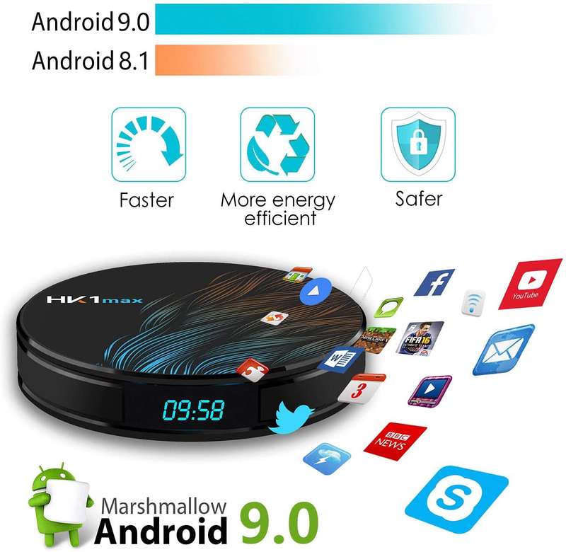 HK1 MAX 32GB Android TV Box