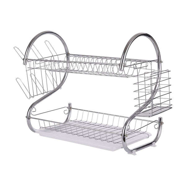2 Layer Dish Drainer Stainless Steel - TheSale Online