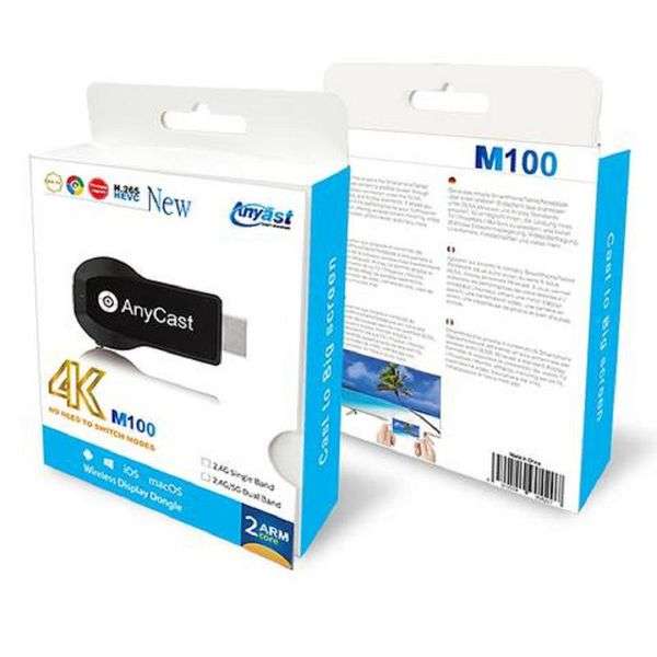 Anycast M100 Wi-Fi 4K Display TV Dongle Receiver