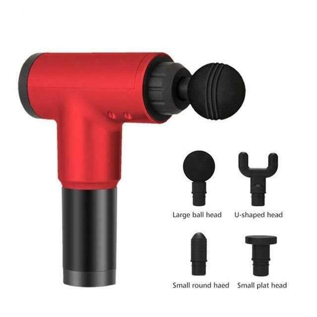 Fascial Gun Massage KH-320 Muscle Relief Massager -Red