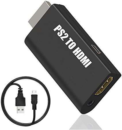PS2 TO HDMI CONVERTER ADAPTER WITH 3.5MM AUDIO OUTPUT