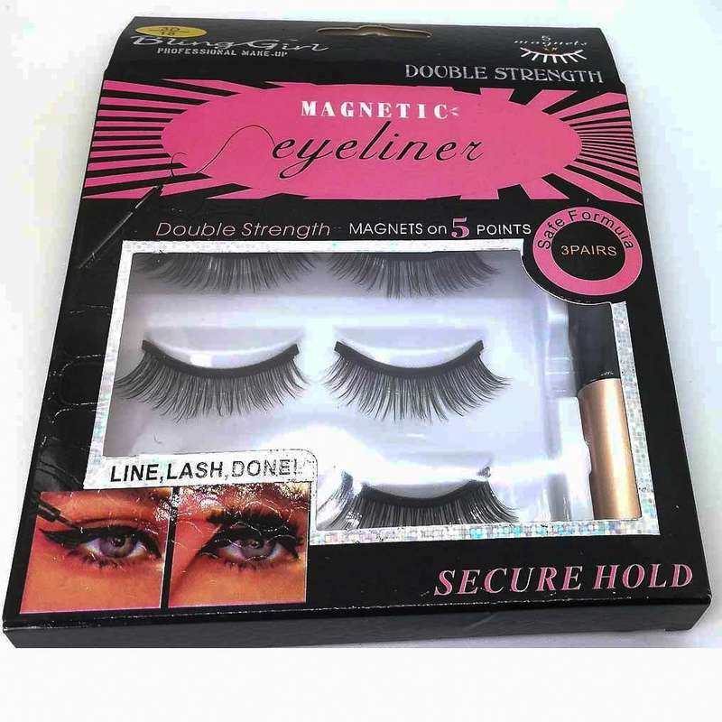 Magnetic Eye Lashes with Eye Liner - 18