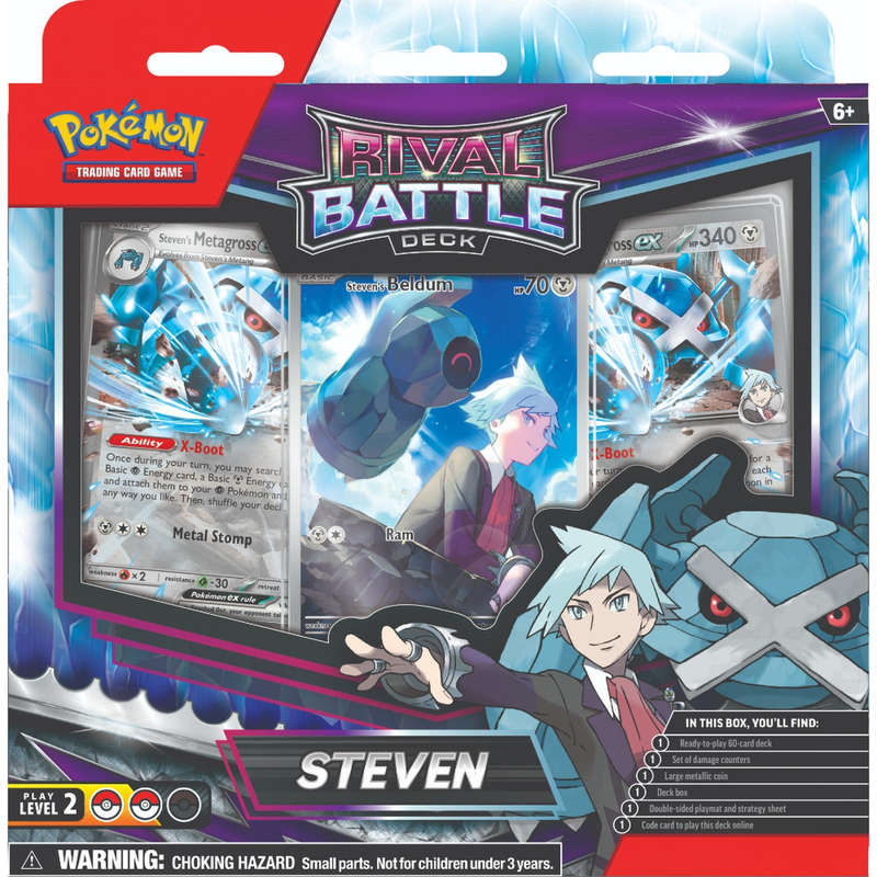 Pokémon: Rival Battle Decks | Steven