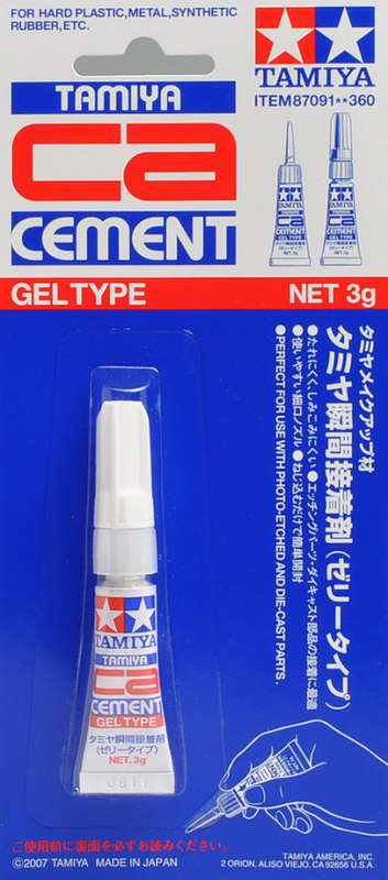 Tamiya | Extra-Thin Cement Gel Type (3g)