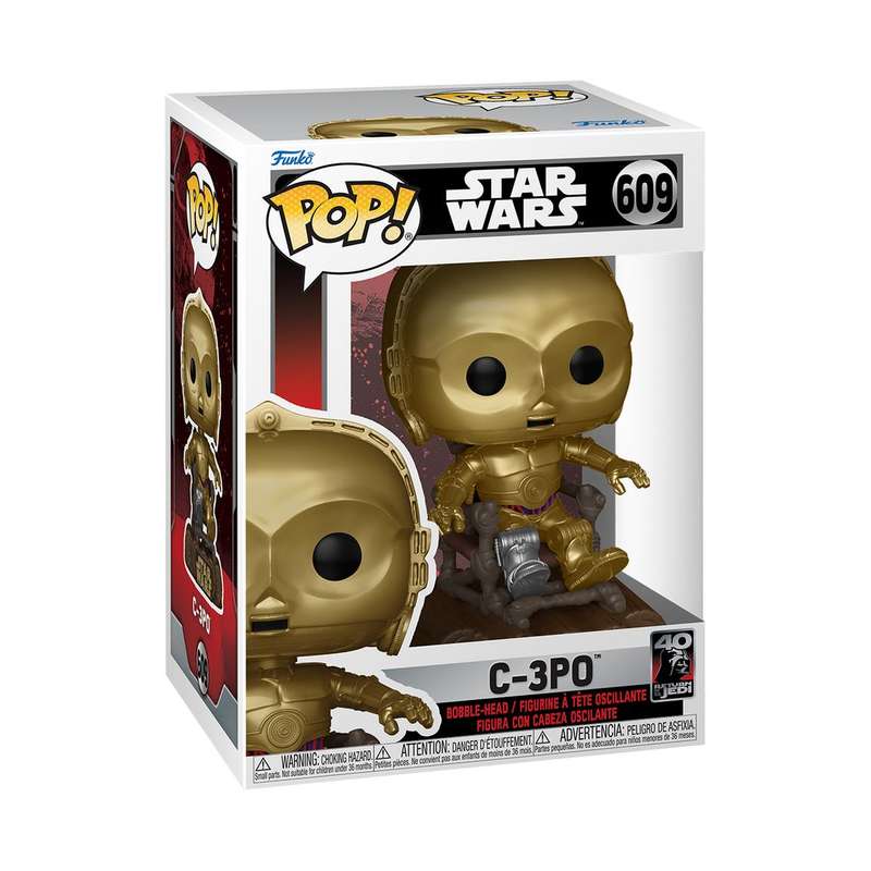 Funko POP! | Star Wars Return of the Jedi 40th | C3P0 in Chair