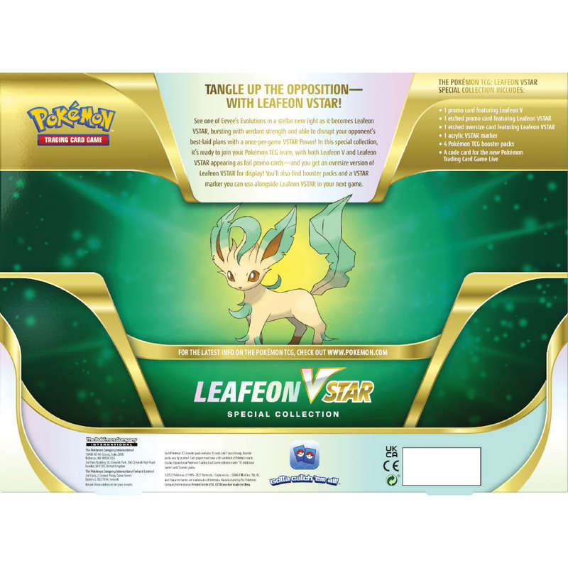 Pokemon Sword & Shield Leafeon VSTAR Special Collection