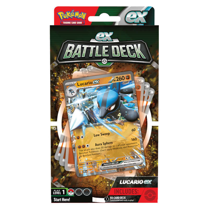 Pokémon: Lucario ex - Battle Deck