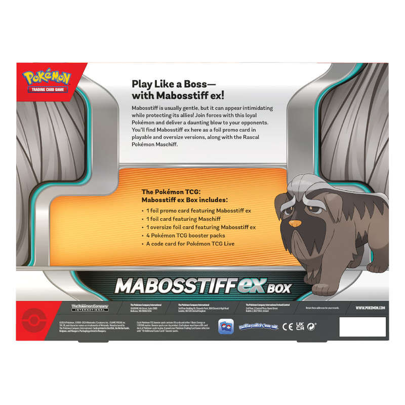 Pokémon: Mabosstiff ex Box