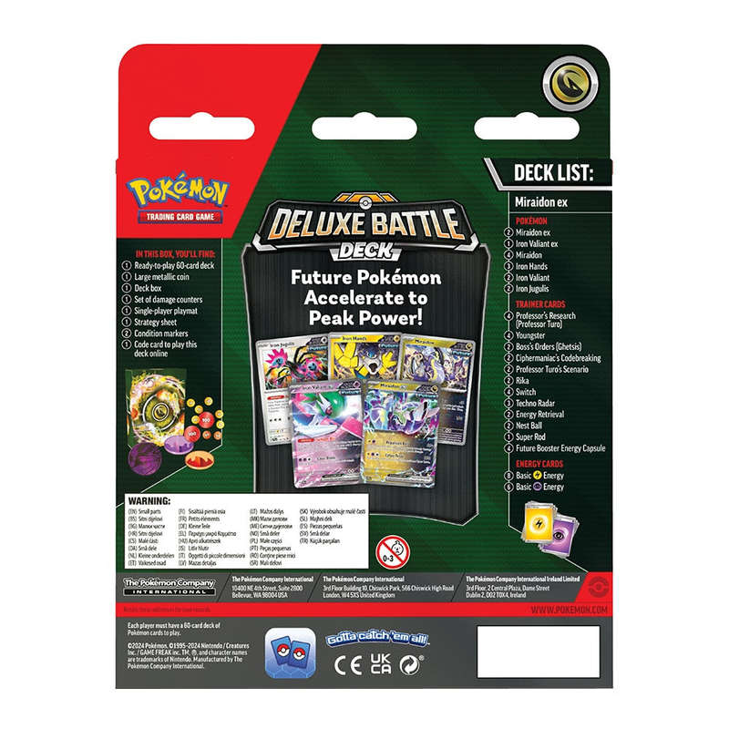 Pokemon Deluxe Battle Decks Miraidon