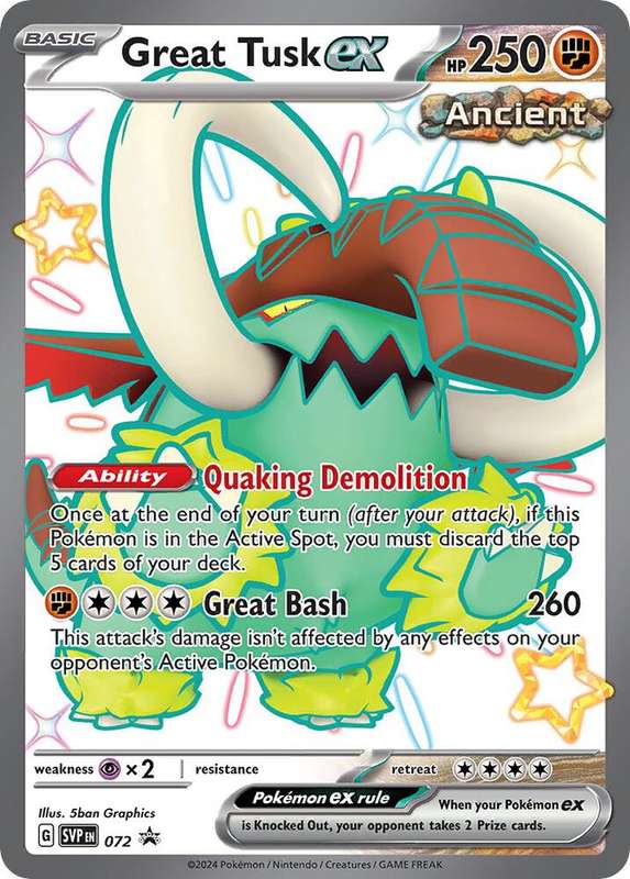 Great Tusk Ex Promo