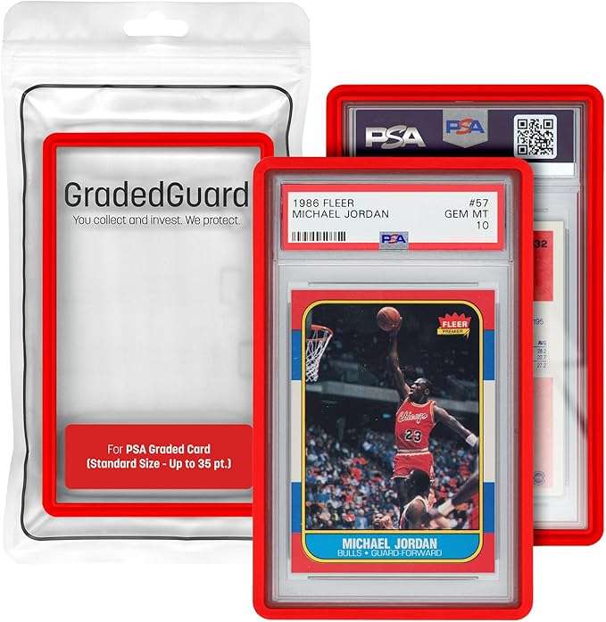 Graded Guard: PSA Standard Case (Red)