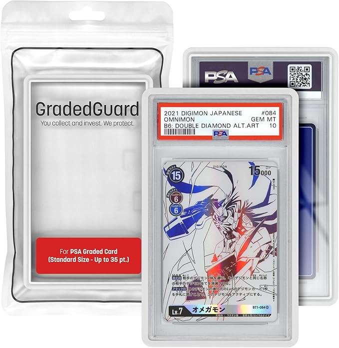 Graded Guard: PSA Standard Case (White)