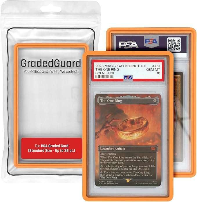 Graded Guard: PSA Standard Case (Orange)