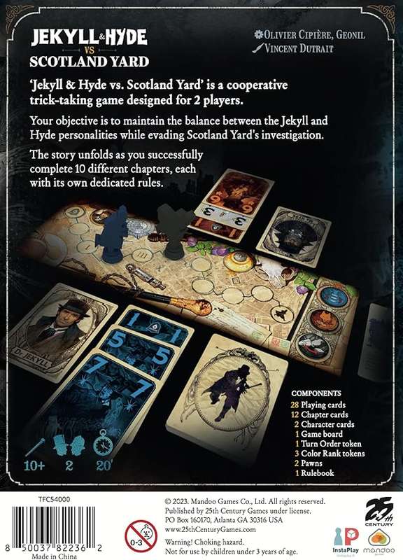 Jekyll & Hyde vs Scotland Yard