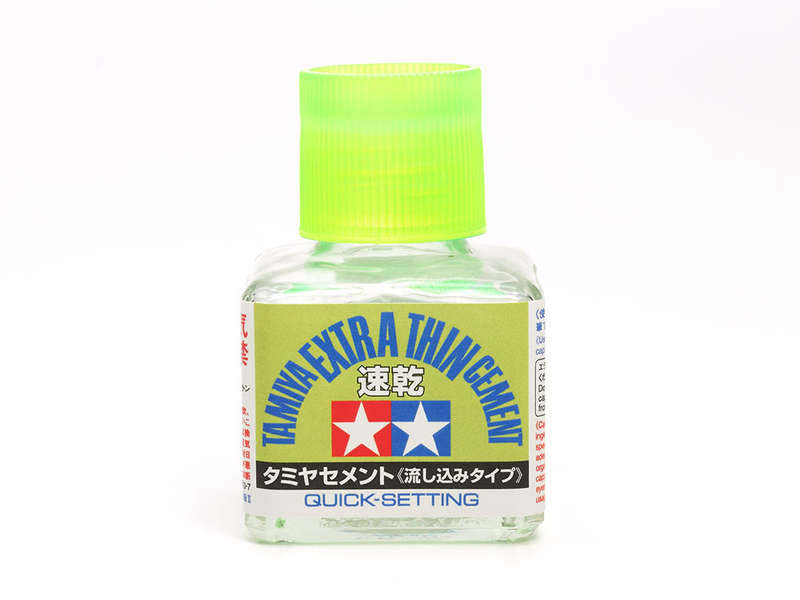 Tamiya | Extra-Thin Cement (40ml) (Quick-Setting)