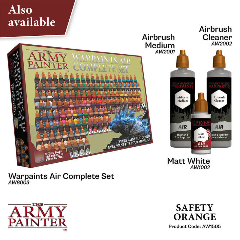 Warpaints Air Fluorescent: Safety Orange