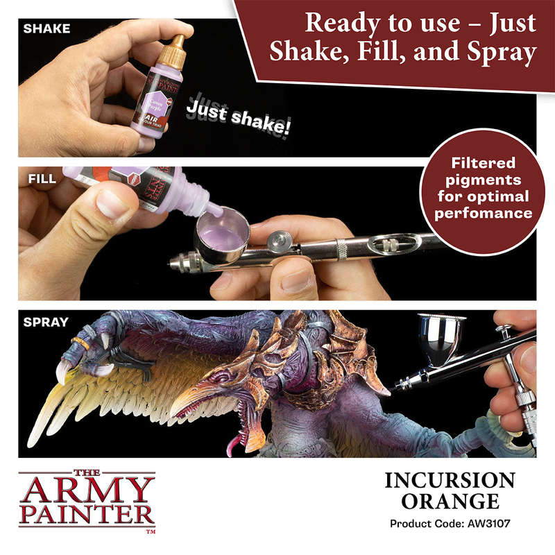 Warpaints Air: Incursion Orange