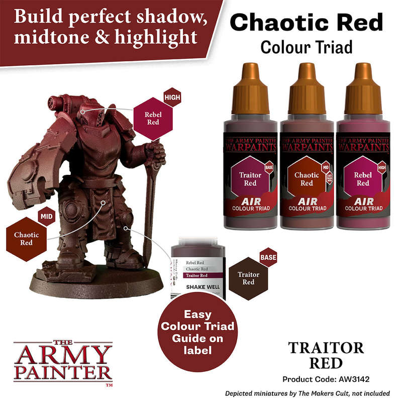 Warpaints Air: Traitor Red