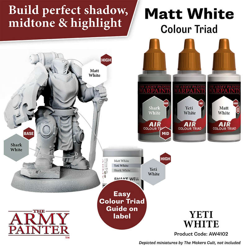 Warpaints Air: Yeti White
