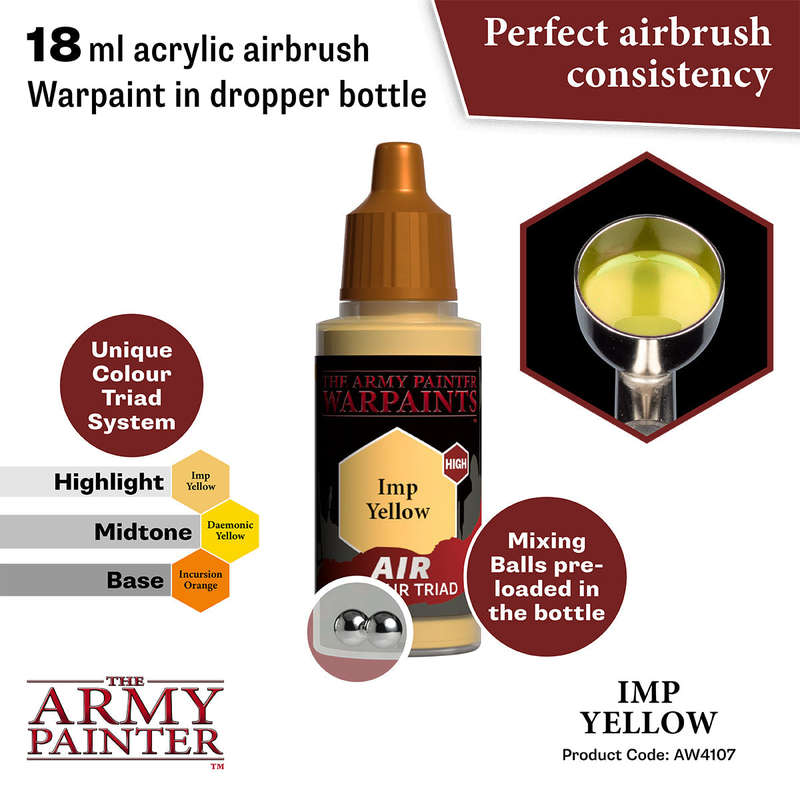 Warpaints Air: Imp Yellow