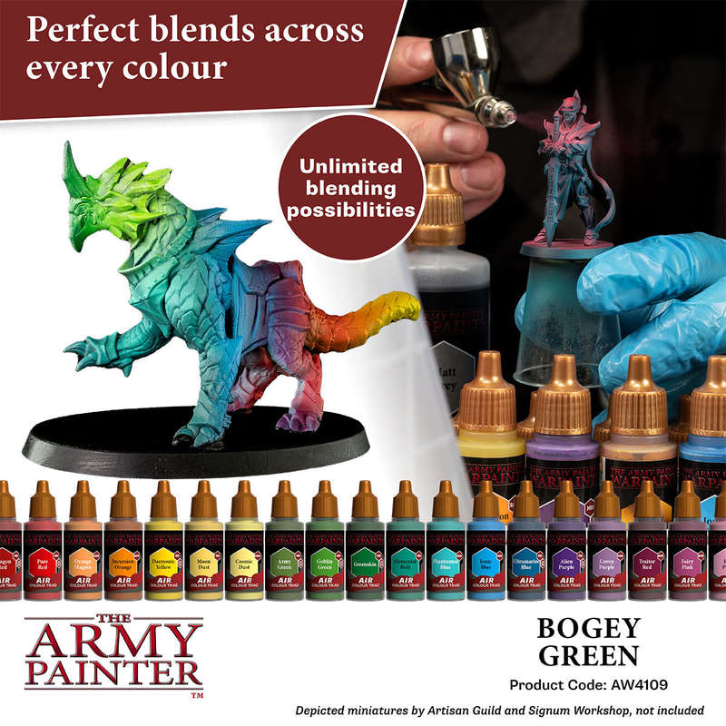 Warpaints Air: Bogey Green
