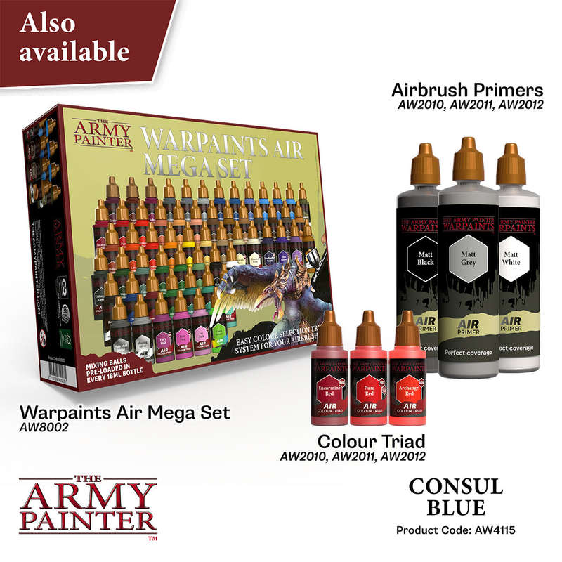 Warpaints Air: Consul Blue
