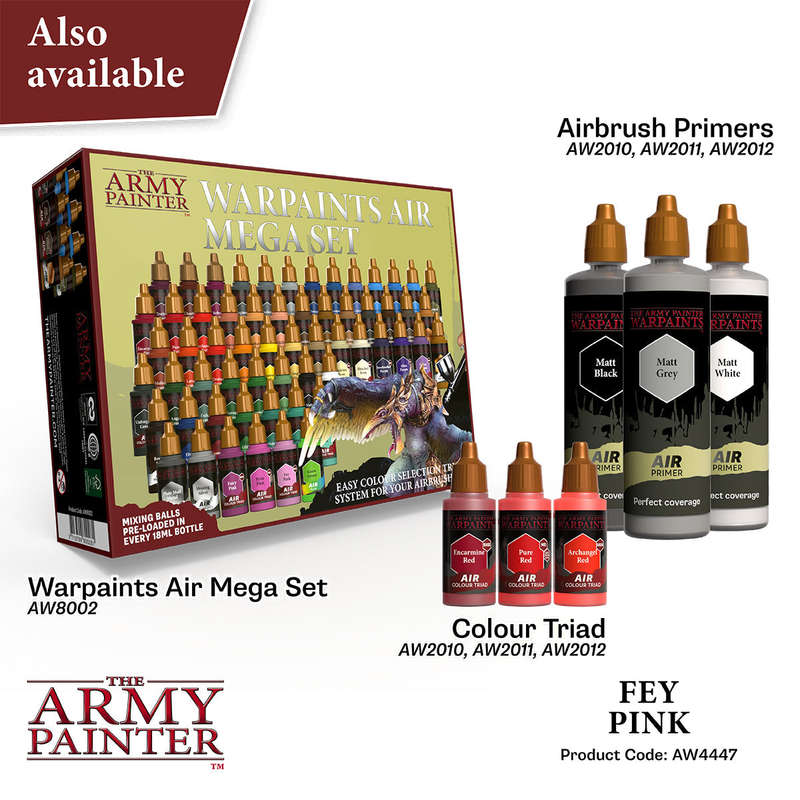 Warpaints Air: Fey Pink