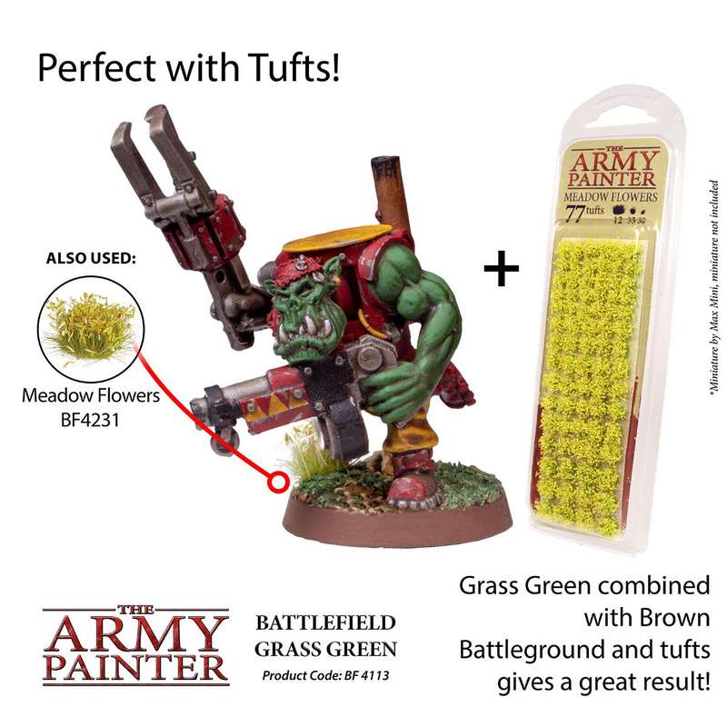 Basing - Battlefields: Grass Green