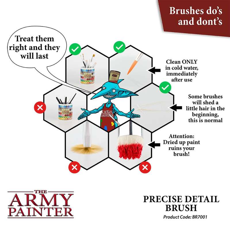 Hobby Brush - Precise Detail