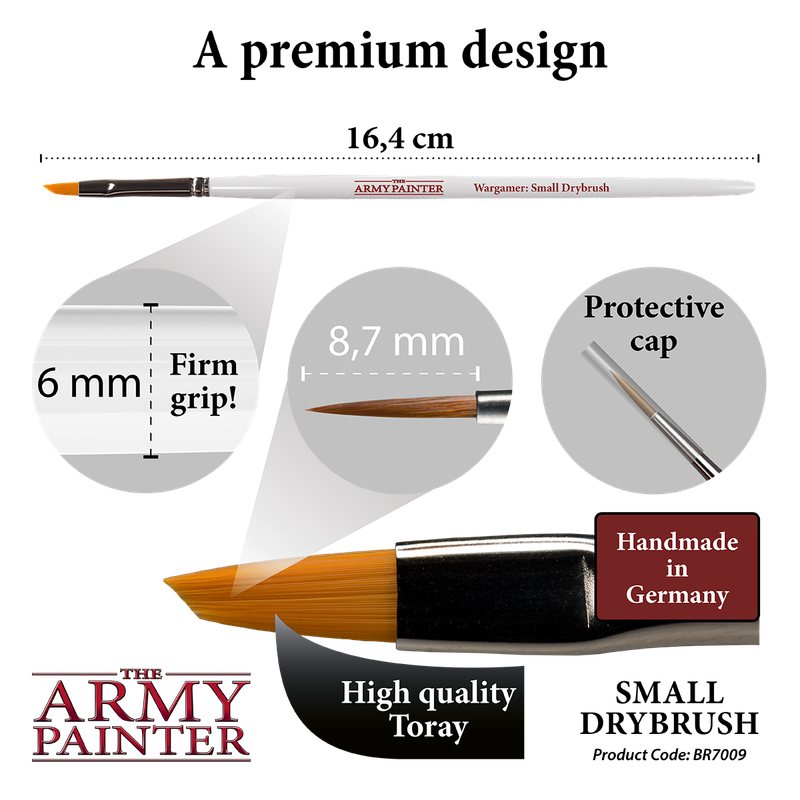 Wargamer Brush - Small Drybrush