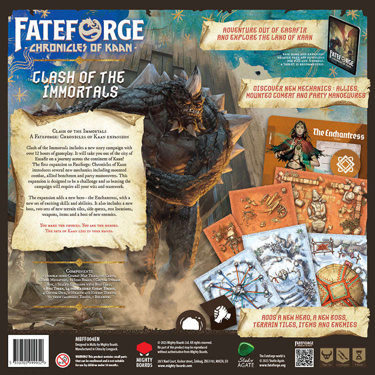 Fateforge: Clash Of The Immortals Exp.