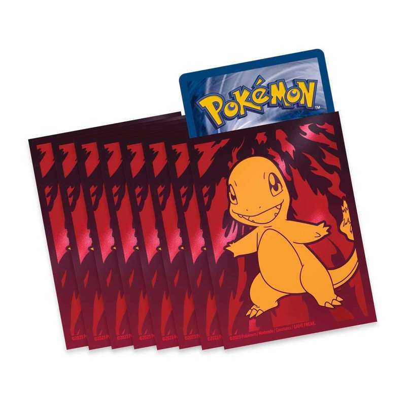 Obsidian Flames | Card Sleeves | (65-Pack)