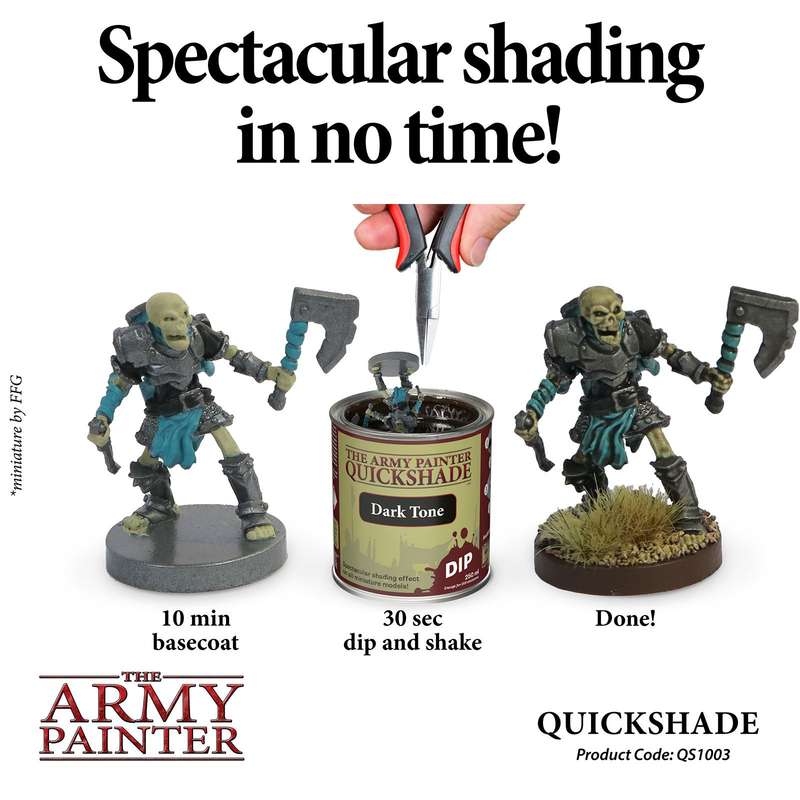 Quickshade Dip Tins - Dark Tone