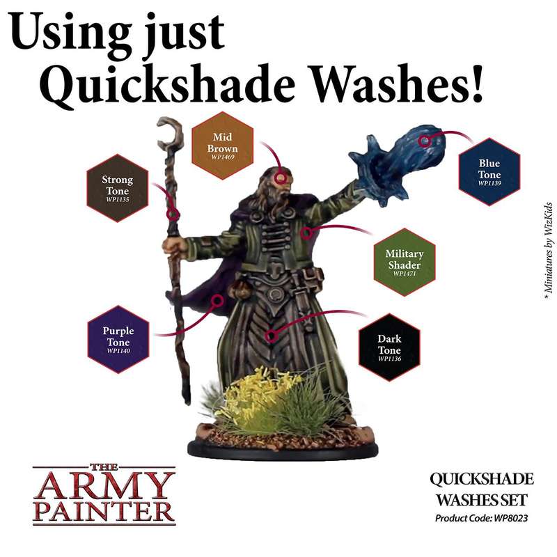 Warpaints Quickshade Washes Set