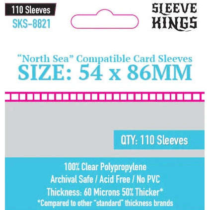 Sleeve Kings | Raiders of the North Sea Compatible (54 x 86mm)