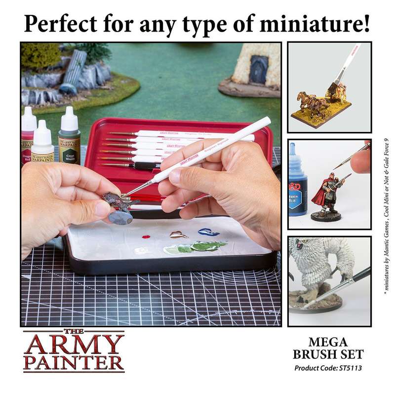 Wargames Mega Brush Set