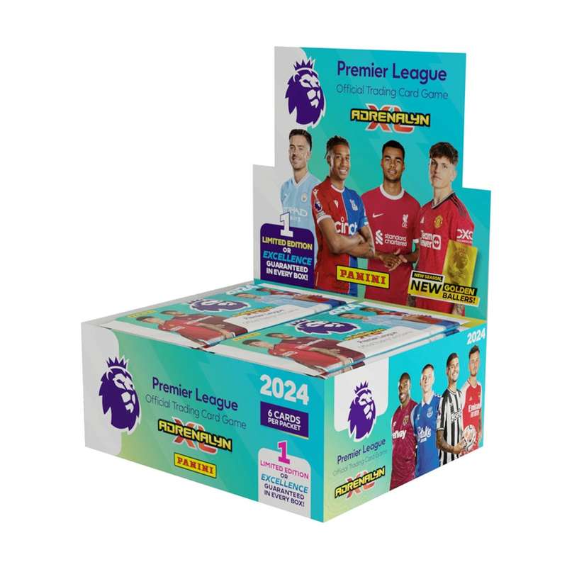 Premier League Adrenalyn XL 2024 Official Trading Card Game | 36 Count Box