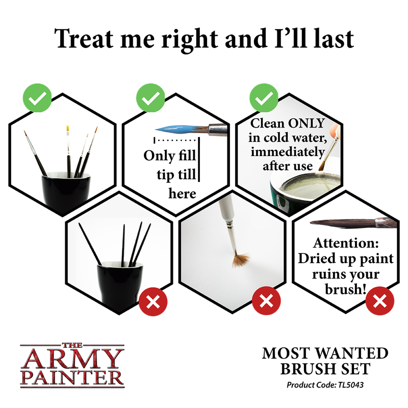 Most Wanted Brush Set