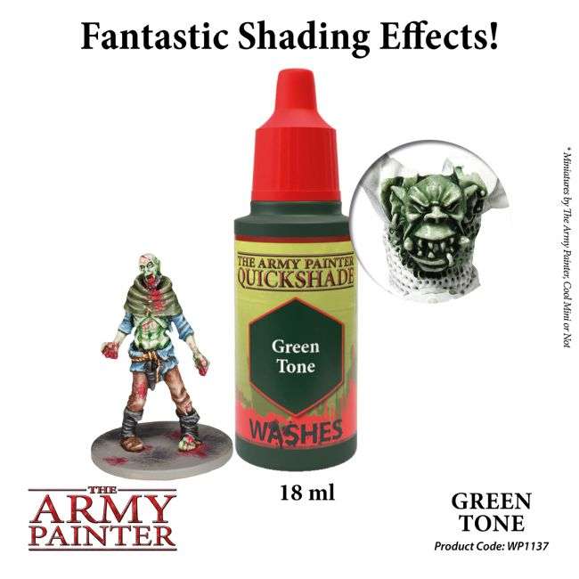 Warpaints Washes | QS Green Tone Ink
