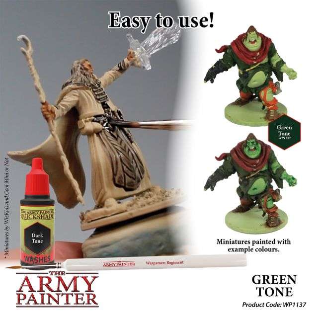 Warpaints Washes | QS Green Tone Ink