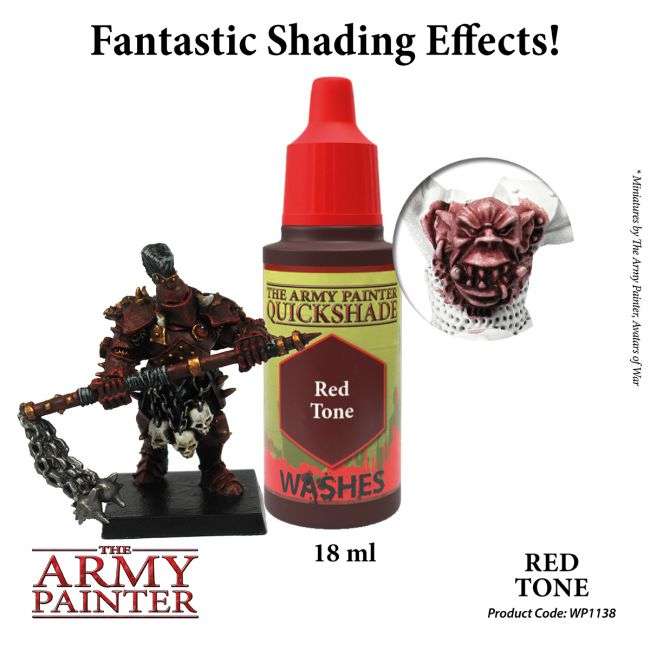 Warpaints Washes | QS Red Tone