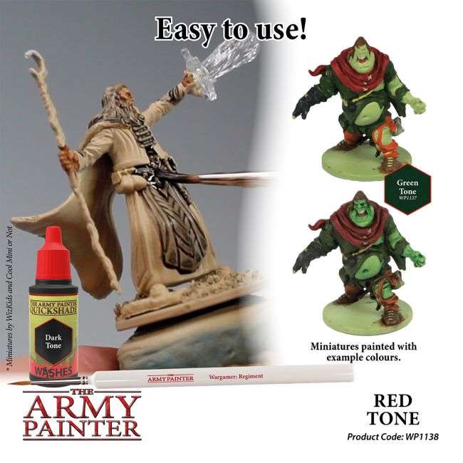 Warpaints Washes | QS Red Tone
