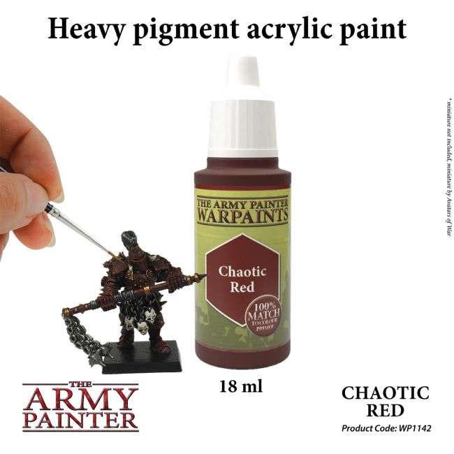 Warpaints | Chaotic Red
