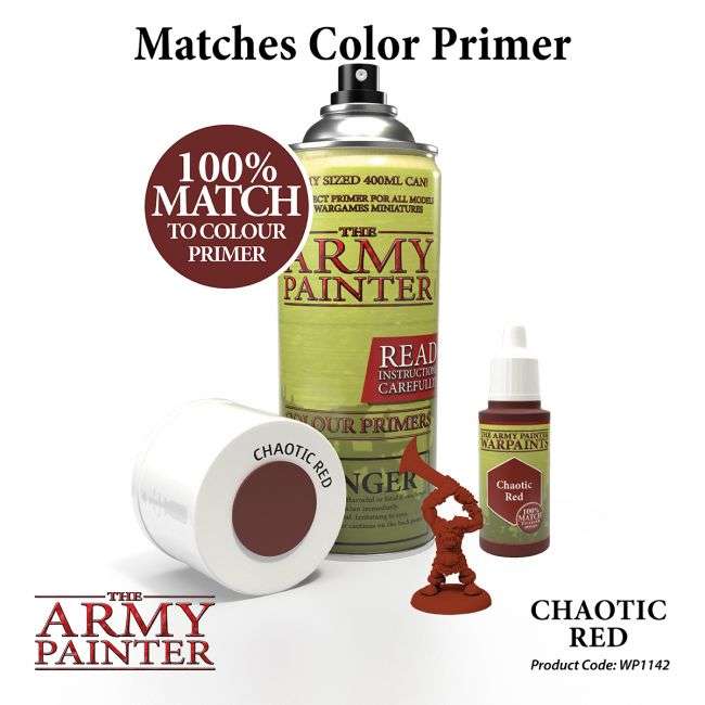 Warpaints | Chaotic Red
