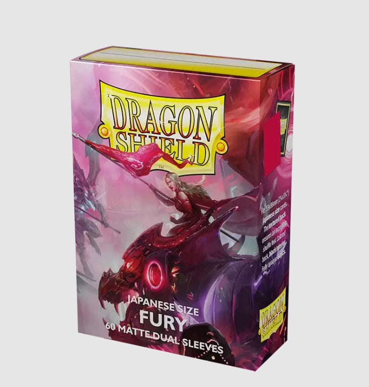 Dragon Shield Sleeves Japanese: Matte Dual Fury (60)