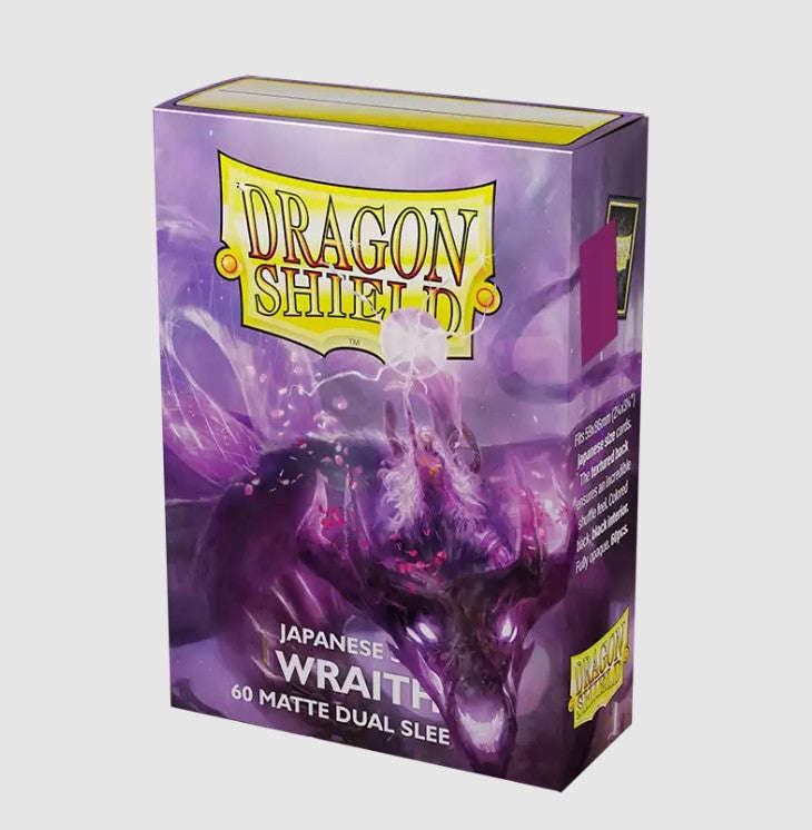 Dragon Shield Sleeves Japanese: Matte Dual Wraith (60)