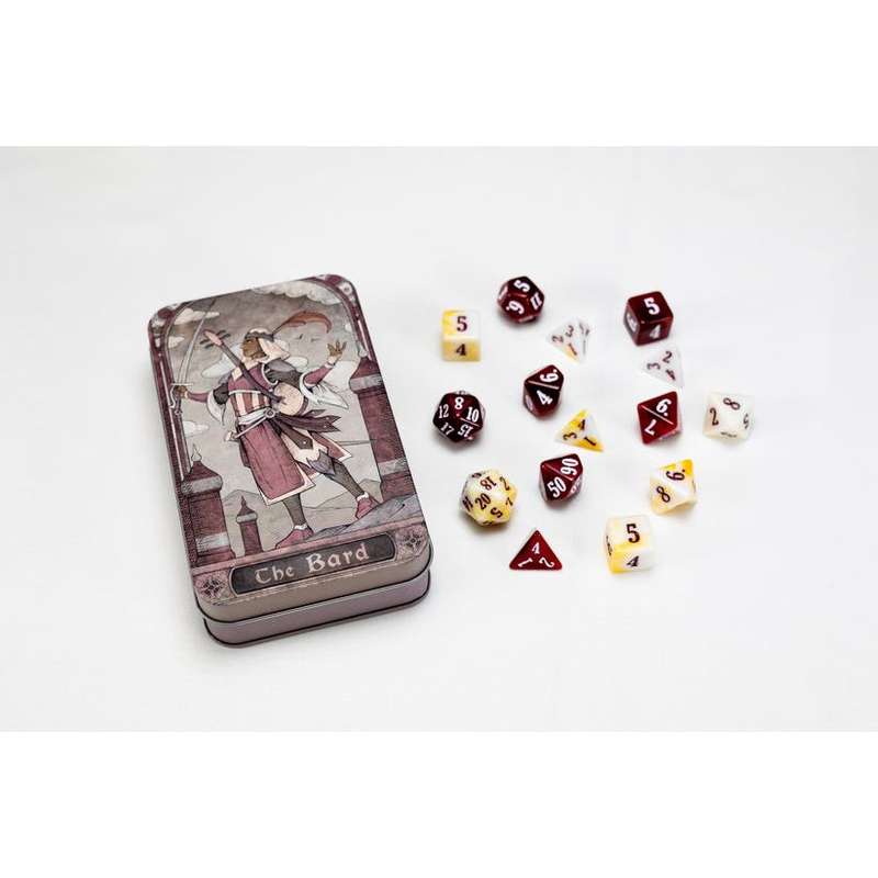 Dice Set and Tin | The Bard